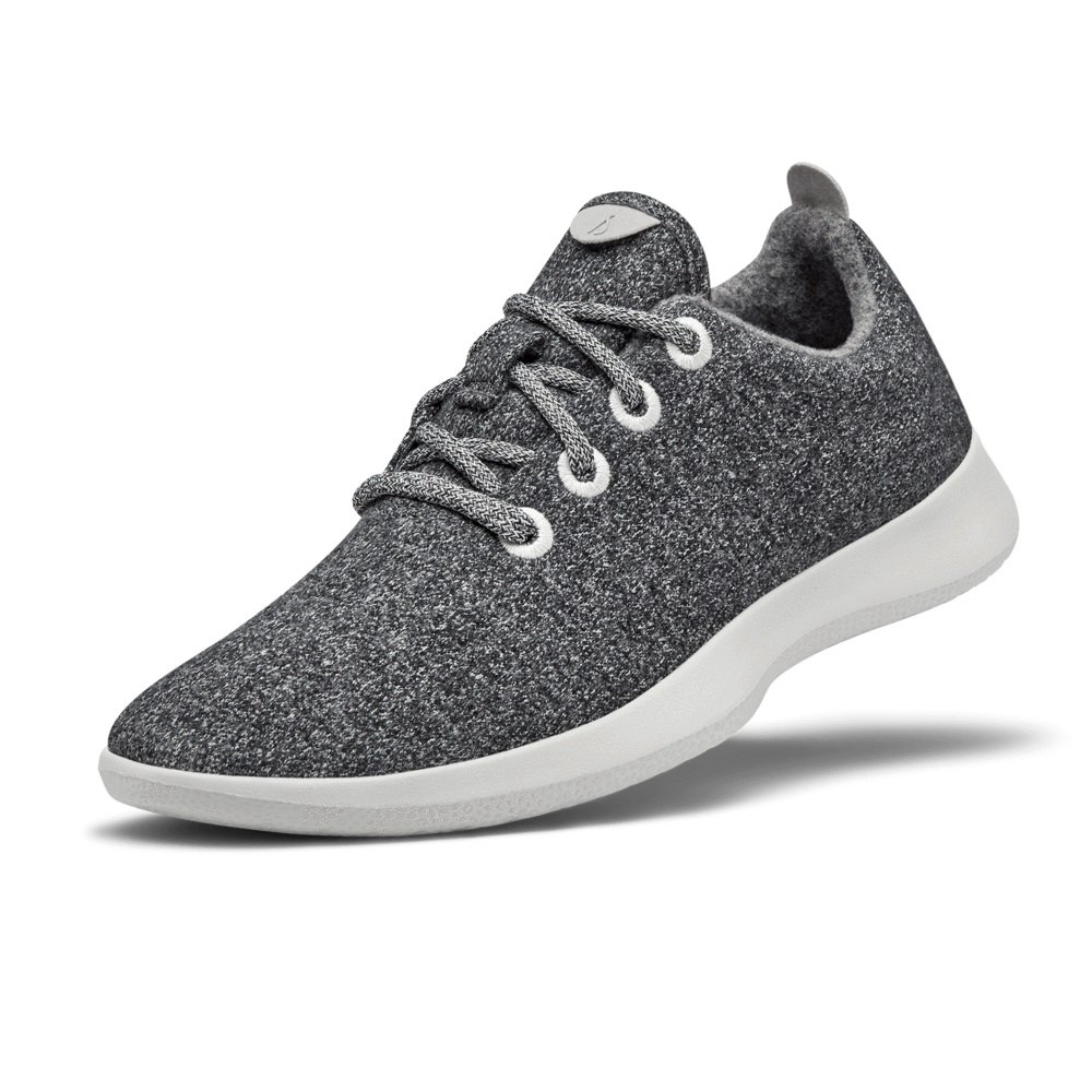 Allbirds Women's Sneakers Dark Grey - Wool Runners - 29608CUBM